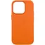 Шкіряний чохол Leather Case (AAA) with MagSafe and Animation для Apple iPhone 14 Pro Max (6.7) Orange - мініатюра 1