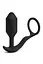 Анальна пробка B-Vibe Snug Tug M 10.7 см (чорний) - мініатюра 1