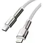 Кабель Baseus Cafule Metal Type-C to Lightning PD 20W (2m) white (CATLJK-B02) - мініатюра 2
