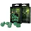 Набір кубиків Elvish Green & white Dice Set , 7 шт. (SELV03) - мініатюра 1