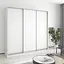 Шафа-купе тридверна MebelStar Комбо AL 3ДСП 210x60x210 см Аляска білий (MBS-3289) - мініатюра 1