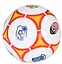 М'яч футбольний EV-3164 білий з помаранчевим українські клуби 5 розмір, ПВХ 2 шари, 32 панелі, ігровий м'яч - мініатюра 1
