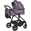 Універсальна коляска 2 в 1 El Camino ME 1183 Riviera Grape Pink з рюкзаком, дощовиком та москітною сіткою - мініатюра 1