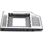 Адаптер Gembird для HDD/SSD 2.5" у відсік CD-ROM приводу ноутбука 9.5мм (MF-95-01) - мініатюра 3