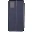 Кожаный чехол-книжка Epik Classy для Realme 10 4G Темно-синий - миниатюра 2