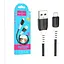 USB-кабель Hoco X82 Micro Silicone Cable 1 м чорний - мініатюра 1