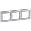 Рамка 3 пости Valena Classic алюміній Legrand osv0002067 - мініатюра 1