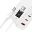 Мережевий зарядний пристрій Baseus GaN5 Pro Fast Charger 2C+U 140W White + Cable USB-C (CCGP100202) [96286] - мініатюра 7