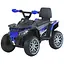Електромобіль дитячий Bambi Квадроцикл Racer M 6125EBLR-4 до 3 км/год 6V 800mA екошкіра синій - мініатюра 1