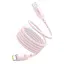 Дата кабель Baseus PicoGo Magnetic Liquid Silicone Type-C to Type-C 240W (1m) (P10376800) Baby Pink - мініатюра 3