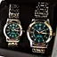 Комплект годинників для пари Poedagar Unique Couple (жіночі та чоловічі) 2 шт. - мініатюра 2