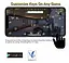 Геймпад Bluetooth джойстик для смартфона Voltronic V-13 PC/PS3/PS4/Android Black - мініатюра 6