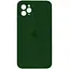 Чохол Epik Silicone Case Square Full Camera Protective AA для Apple iPhone 11 Pro Max 6.5 Зелений/Army green - мініатюра 1