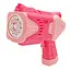 Дитячий генератор мильних бульбашок Пістолет Bambi 2238 (Pink) зі світлом - мініатюра 1