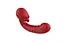 Вібратор B-Series Cute Rose Thrusting 16 см (червоний) - мініатюра 14