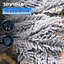 Штучна хвойна гірлянда 2 м засніжена лита реалістична Преміум Lugi TD-BRNCHSN2 - мініатюра 4