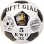 М’яч футбольний, FB190306, 320 г, матеріал PVC, розмір №5 - мініатюра 1