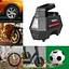 Автокомпрессор Gemix Model M black/red цифровой поршневой манометр функция Autostop фонарик 35 л/мин - миниатюра 6