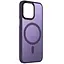 Чохол Ummi Colorful with MagSafe для Apple iPhone 15 6.1" Темно-фіолетовий/Dark Purple - мініатюра 1