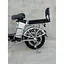 Электровелосипед E-scooter V12 двухместный 18 дюймов 600W 48V 16Ah + раскладной багажник сиденье - миниатюра 8