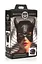 Маска Master Series Dungeon Demon Bondage Mask with Horns - Black - мініатюра 8