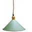 Люстра в стиле лофт Подвесной светильник GREEN MONTAIN STYLE зеленый E27 TM LUMANO - миниатюра 1