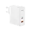 Сетевое зарядное устройство для Baseus GaN5 Pro 2 порта, USB + Type-C 100W Белый (CCGP090202) - миниатюра 1