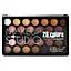 Палетка тіней для повік DoDo Eyeshadow Unique Colors перламутрові 26 відтінків D3054 В - мініатюра 1