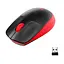 Мышь Logitech M190 Full-size Wireless Red - миниатюра 1