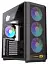 Корпус GameMax F46, Black, без БЖ, Mini Tower, ATX / Micro ATX / Mini ITX, Type-C / 2xUSB 3.0, макс. CPU - 169 мм / VGA - 350 мм, 4x120 мм ARGB, бічна панель із загартованого скла - мініатюра 9