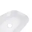 Умивальник Qtap Robin накладний прямокутний 610x400x145 мм White + донний клапан PU02, Білий - мініатюра 5