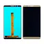 Дисплей для Huawei Mate 7 с золотистым тачскрином - миниатюра 1