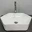 Умивальник VBI Quaglio white накладний VBI-012622, Білий - мініатюра 4
