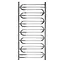 Водяна рушникосушарка Navin Ілюзія 500x1100 00-011020-5011, Хром - мініатюра 1