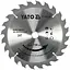 Диск пильный победитовый по дереву Yato 190х20x2.2x1.5мм 24 зубца (YT-60634) - миниатюра 1