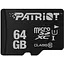 Карта памяти microSDXC (UHS-1) Patriot LX Series 64Gb class 10 - миниатюра 1