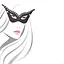 Маска Lovetoy Fetish Collection Masquerade OS чорний - мініатюра 8