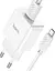 Универсальная зарядка для телефона Hoco C106A Leisur 10,5 Вт/2,1 А кабель MicroUSB 1 порт USB блок питания с проводом Белый - миниатюра 2