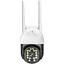 IP камера видеонаблюдения Tuya C18 Wi-Fi 3MP уличная с удаленным доступом White (3_00465) - миниатюра 2