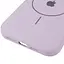 Чохол Epik Silicone Case Full Protective AA V2 with MagSafe для Apple iPhone 15, 6.1 Бузковий/Lilac - мініатюра 5