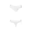 Трусики-бразилиана из хлопка Passion PS005 Panties white L - миниатюра 2