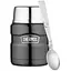 Термос для еды Thermos с ложкой 470 Серый (1099-173024) - миниатюра 1