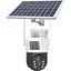 Уличная камера видеонаблюдения Digital с двумя линзами 4G, V36-4G SOLAR / Вайфай камера от солнечной панели - миниатюра 1