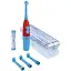 Електрична дитяча зубна щітка Nevadent NKZ 3 A1 Blue + пісочний годинник + насадки + футляр + наклейки - мініатюра 1