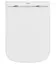 Унитаз подвесной безободковый Kroner Eifel WHI493436 RIMLESS с сиденьем Slim Duroplast / Soft-close / Quick relase (KE493436WHIR) (CV029611) - миниатюра 8