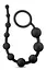 Анальний ланцюжок Anal Adventures Platinum Anal Beads 31.8 см (чорний) - мініатюра 1