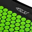 Килимок акупунктурний 4FIZJO Аплікатор Кузнєцова з валиком 72 x 42 см Black/Green 4FJ0043 (P-5907222931745) - мініатюра 3