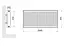 Радіатор сталевий Thermo Alliance IMAS 22 тип 300x2000 мм бічне підключення (TAI223002000V) - мініатюра 2