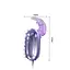 Віброяйце Baile S-Vibe Super Vibrator 9.2 см фіолетовий - мініатюра 5