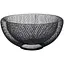 Корзина для фруктов MBM Home металлическая 245x125 мм черная (KP-143 S BLACK) - миниатюра 1